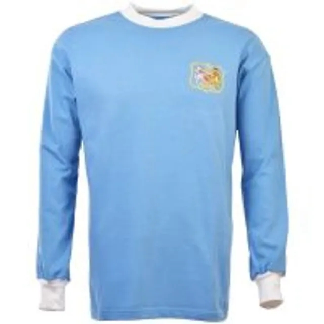 Manchester City 1960s Retro Football Shirt