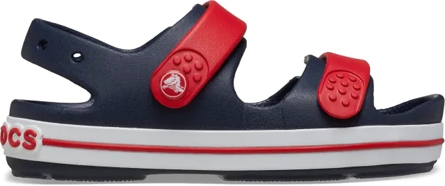 Crocs | Kids | Toddler Crocband™ Cruiser | Sandals | Navy / Varsity Red | C10