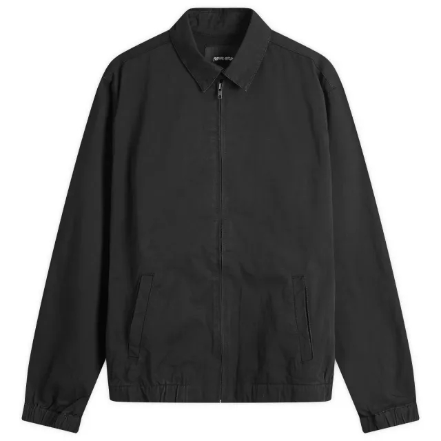 Fucking Awesome Men's Washed Harrington Jacket Black