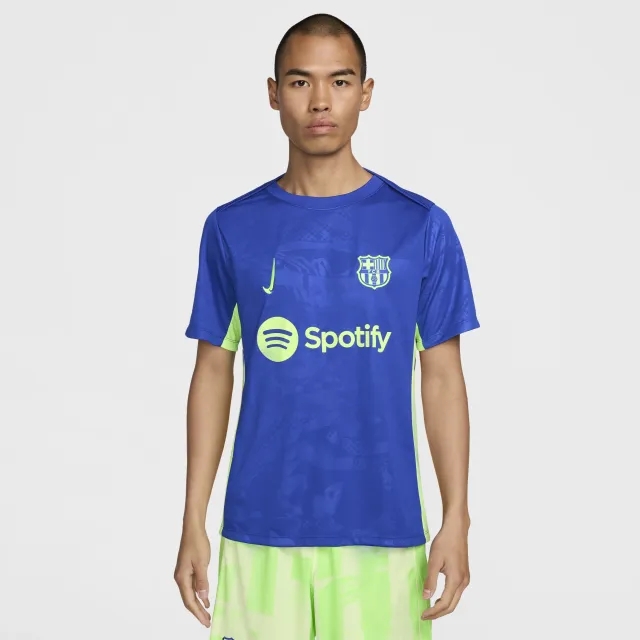 Nike Barcelona Mens SS Pre-Match Third Shirt 2024/25