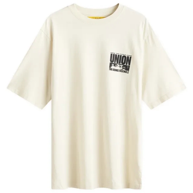 Union LA Men's Cosmic Ensemble T-Shirt Bone Pigment
