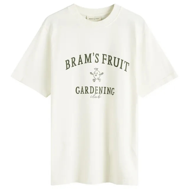 Bram's Fruit Men's Gardening Club T-Shirt White