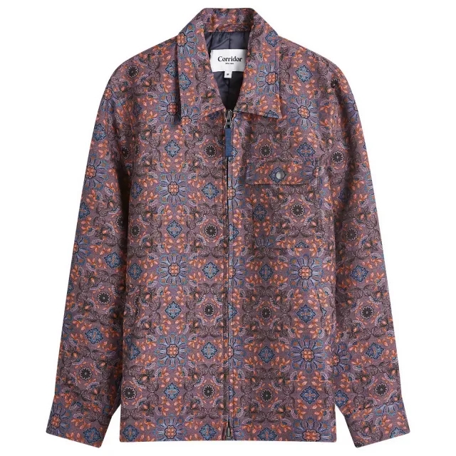 Corridor Men's Qasim Zip Jacket Purple