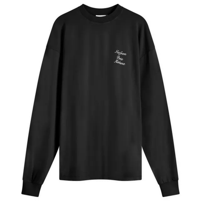 Drôle de Monsieur Le T-Shirt Slogan - Black