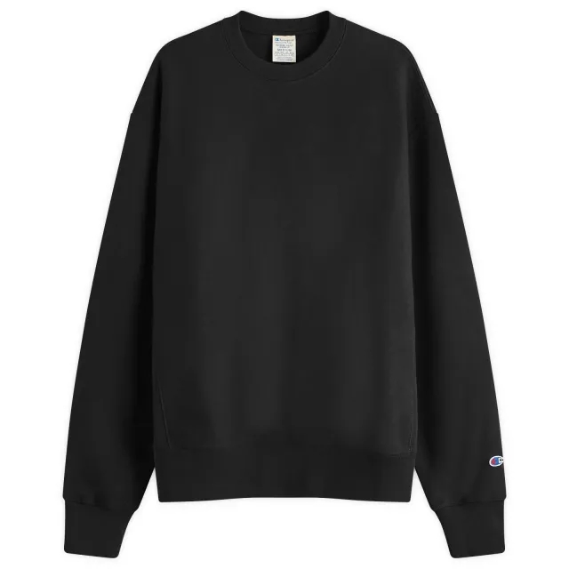 Champion Men's Classic Crew Sweatshirt Black
