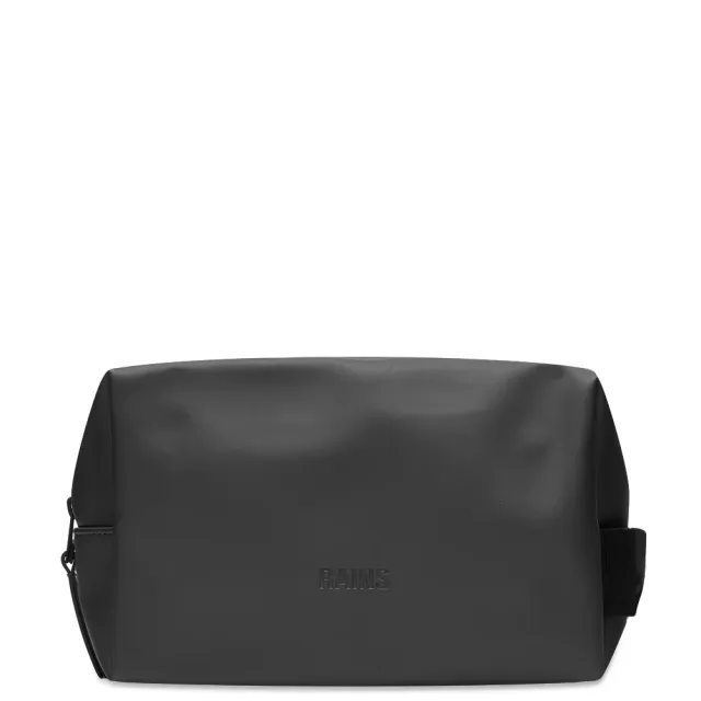 Rains 15580 Unisex Waterproof Small Wash Bag In Black