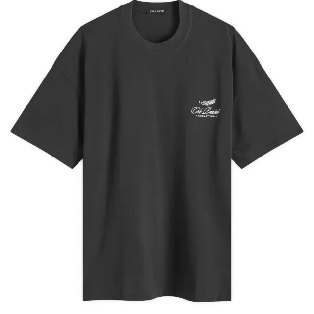 Cole Buxton Men's International T-Shirt Vintage Black