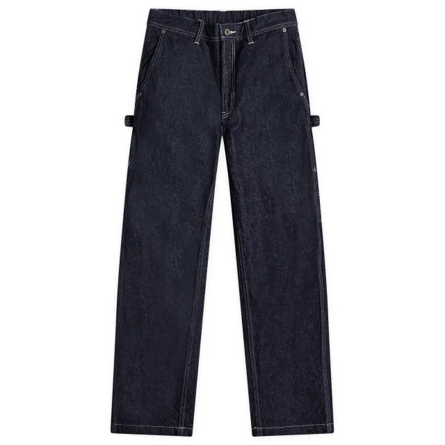 Snow Peak Women's Recycled Cotton Denim Wide Pants Indigo