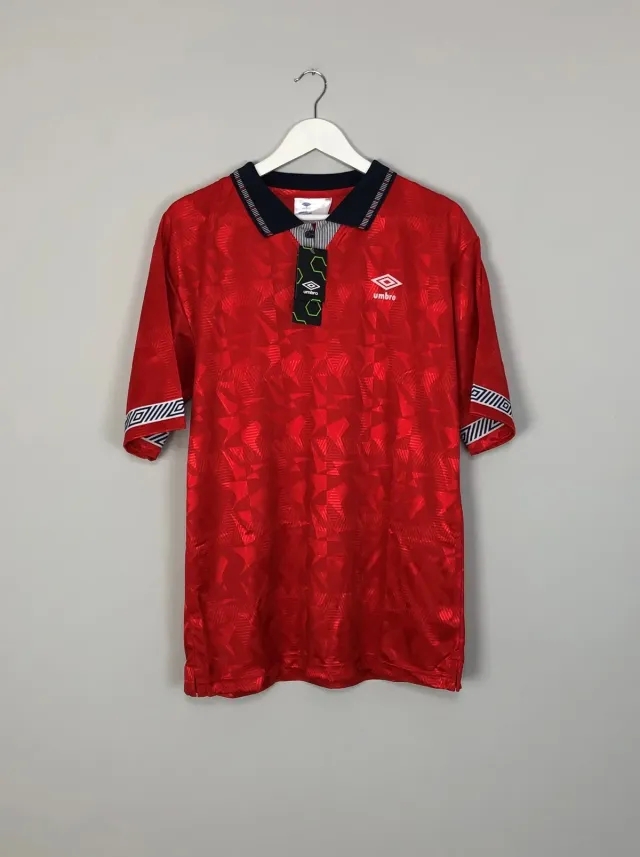 1990 UMBRO #19 ITALIA 90 *BNWT* REISSUE TEMPLATE AWAY SHIRT (MULTIPLE SIZES) | Cult Kits