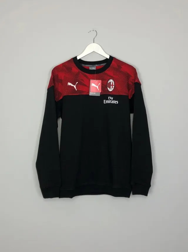2019/20 AC Milan *BNWT* Casuals Crew Jumper Sweater (Multiple Sizes) Puma | Cult Kits, Small / AC Milan / 2019