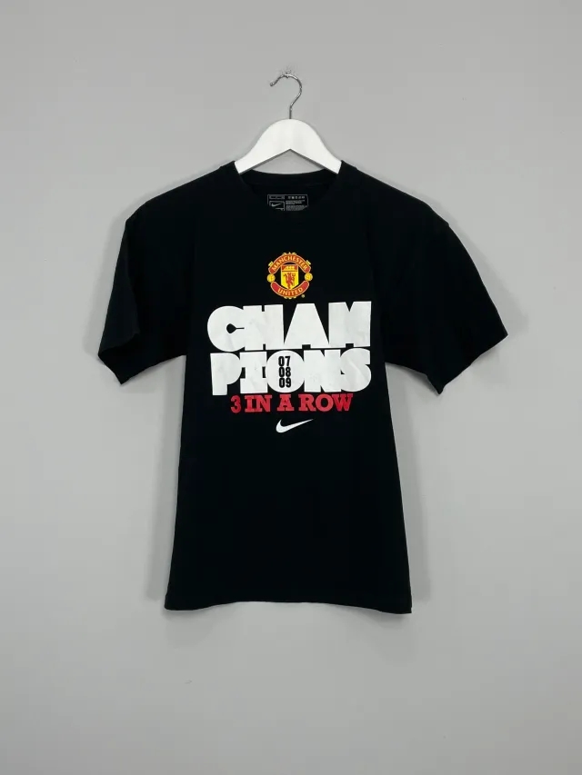 2009/10 MANCHESTER UNITED NIKE CHAMPIONS T-SHIRT (S) | Cult Kits