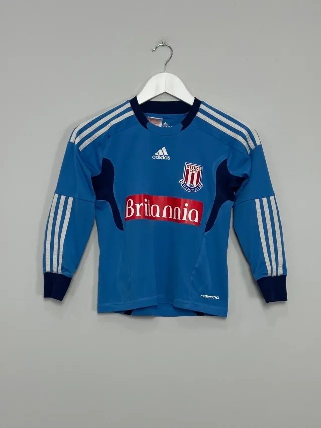 2010/11 STOKE CITY GK SHIRT (XS.KIDS) ADIDAS | Cult Kits