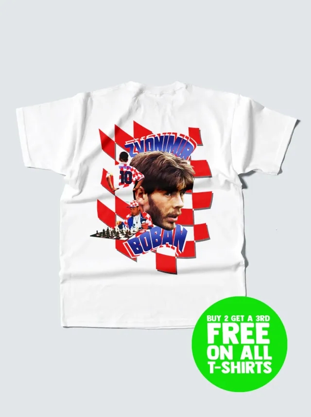 CROATIA BOBAN BOOTLEG TEE | Cult Kits, Small / Croatia / Black