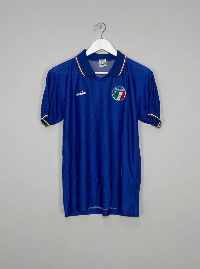 1986/90 ITALY HOME SHIRT (L) DIADORA | Cult Kits