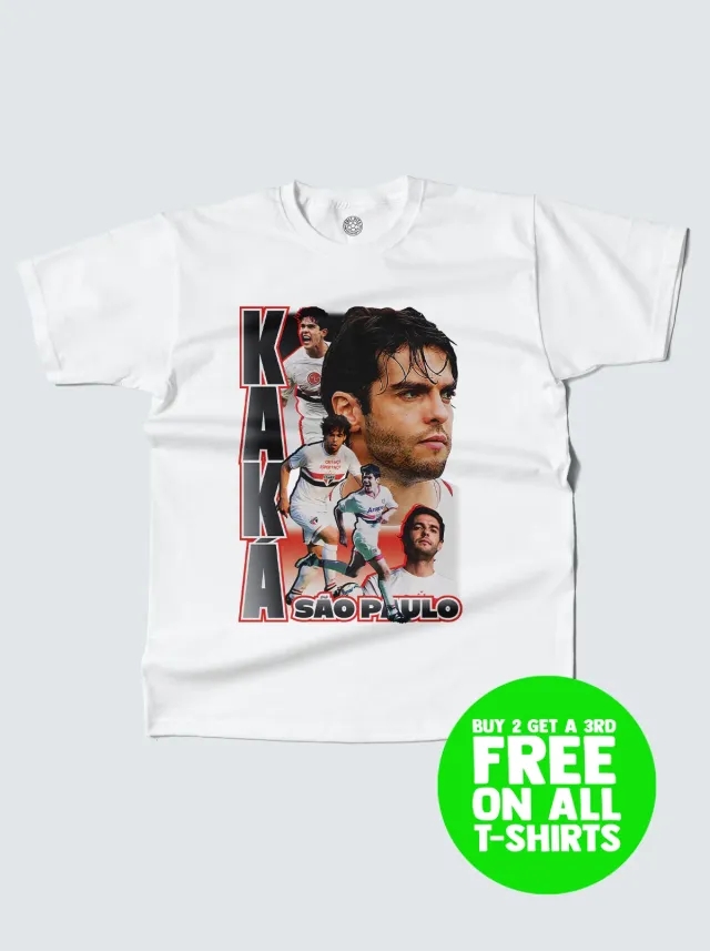 SAO PAULO KAKA BOOTLEG TEE | Cult Kits, Small / Sao Paulo / Black