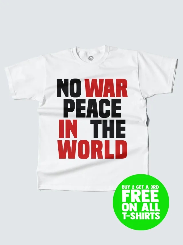 FLAMENGO ROMARIO 'NO WAR' PROTEST TEE | Cult Kits, Small / Flamengo
