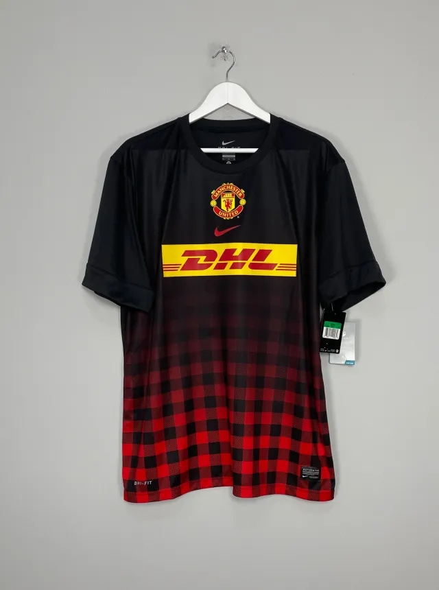 2012/13 MANCHESTER UNITED *BNWT* TRAINING SHIRT (XL) NIKE | Cult Kits