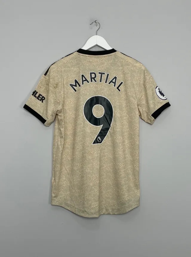 2019/20 MANCHESTER UNITED MARTIAL #9 *MATCH ISSUE* AWAY SHIRT (M) ADIDAS | Cult Kits