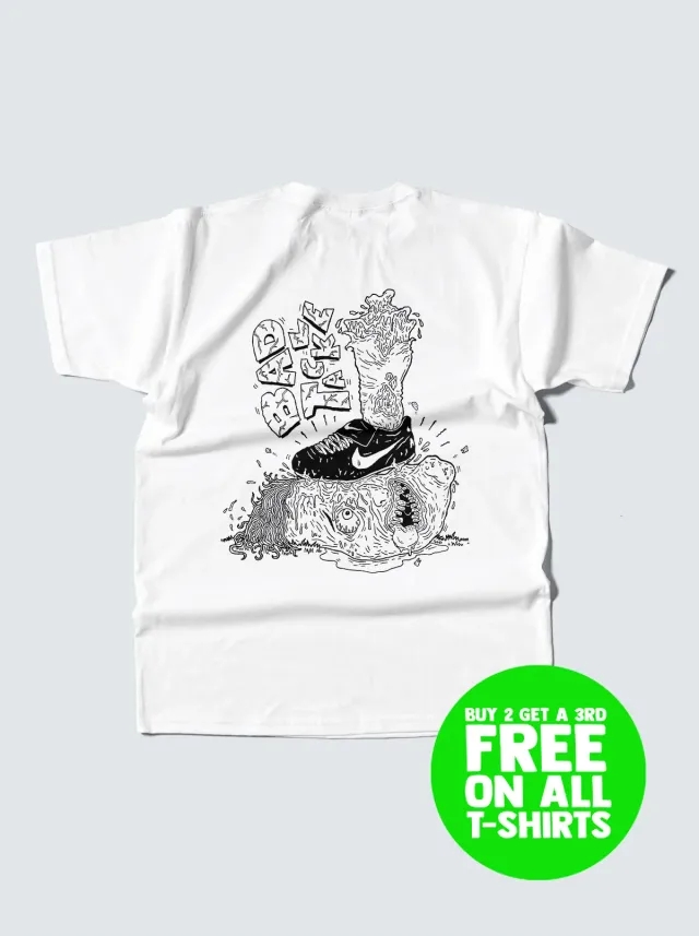 BAD TACKLE TEE | Cult Kits, Small / Nike / Black