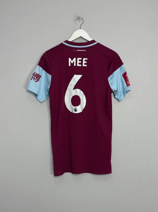 2020/21 BURNLEY MEE #6 *MATCH ISSUE* FA CUP HOME SHIRT (M) UMBRO | Cult Kits
