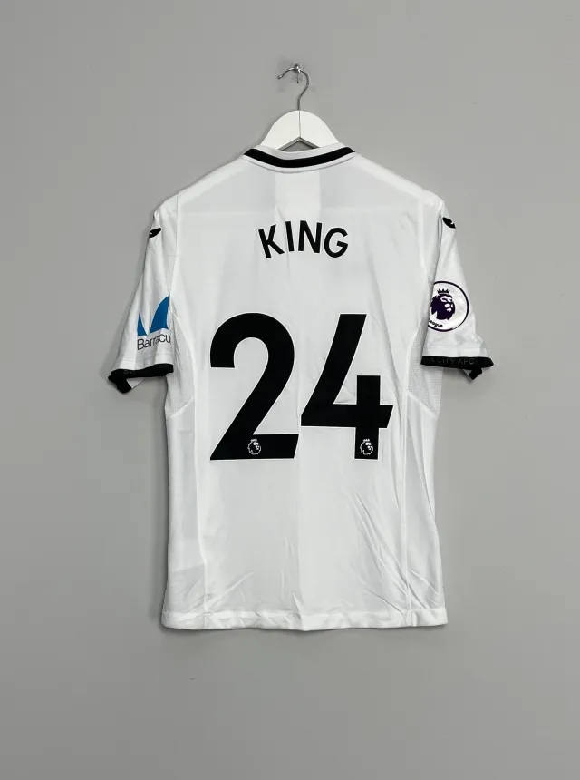 2017/18 SWANSEA CITY KING #26 *MATCH ISSUE* HOME SHIRT (M) JOMA | Cult Kits