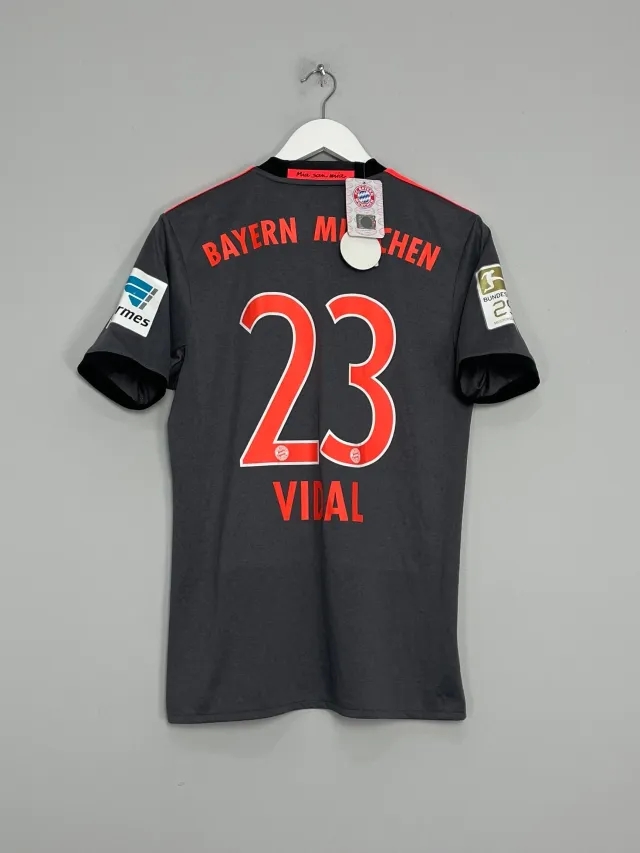 2016/17 BAYERN MUNICH VIDAL #23 *BNWT* AWAY SHIRT (S) ADIDAS | Cult Kits
