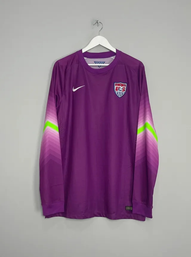 2014/15 USA *PLAYER ISSUE* GK SHIRT (XL) NIKE, Cult Kits