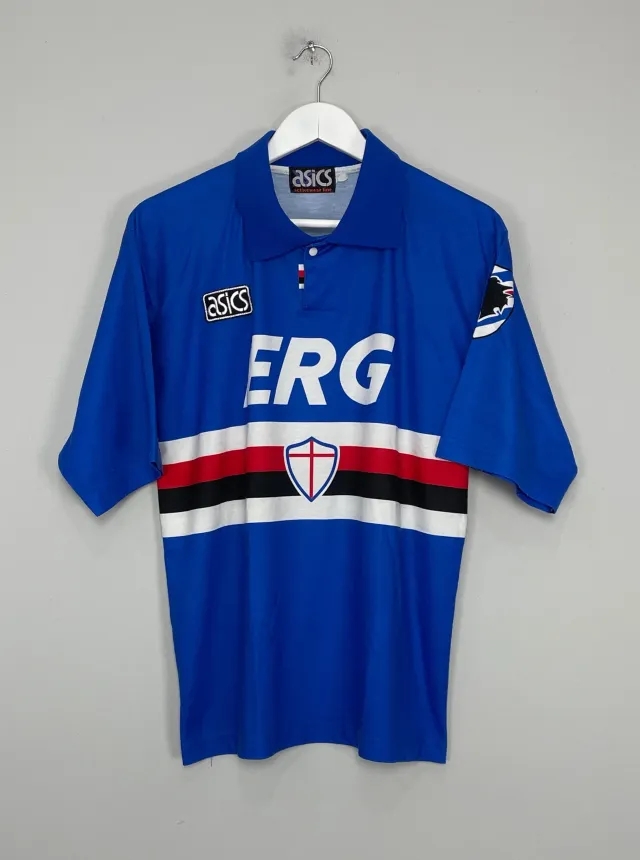 1992/94 SAMPDORIA HOME SHIRT (M) ASICS | Cult Kits