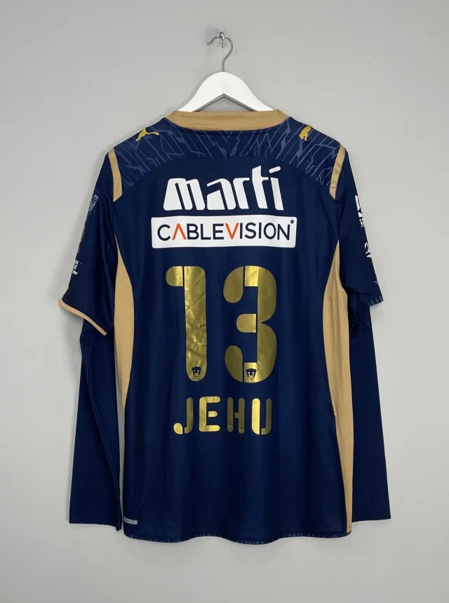 2009/10 UNAM PUMAS JEHU #13 L/S *MATCH ISSUE* AWAY SHIRT (XL) PUMA | Cult Kits