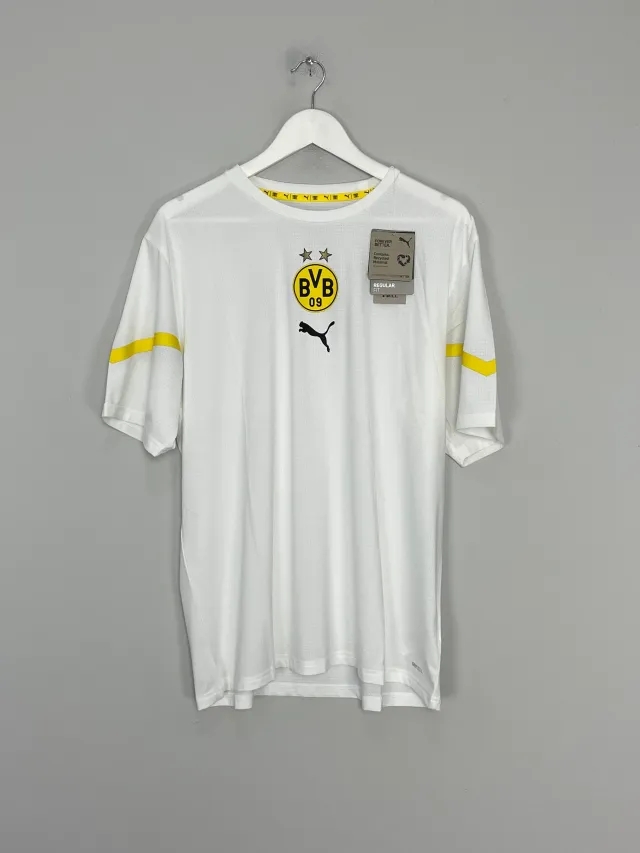 2021/22 Dortmund *BNWT* Pre-match Shirt (Multiple Sizes) Puma | Cult Kits, Medium / Dortmund / 20121