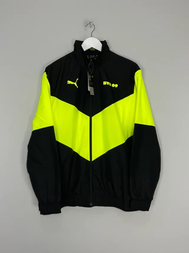 2021/22 Dortmund *BNWT* Pre-match Jacket (Multiple Sizes) Puma | Cult Kits, Small / Dortmund / 20121