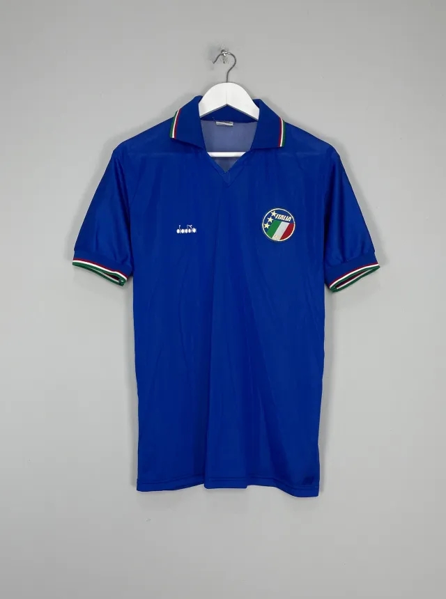 1986/90 ITALY HOME SHIRT (L) DIADORA | Cult Kits