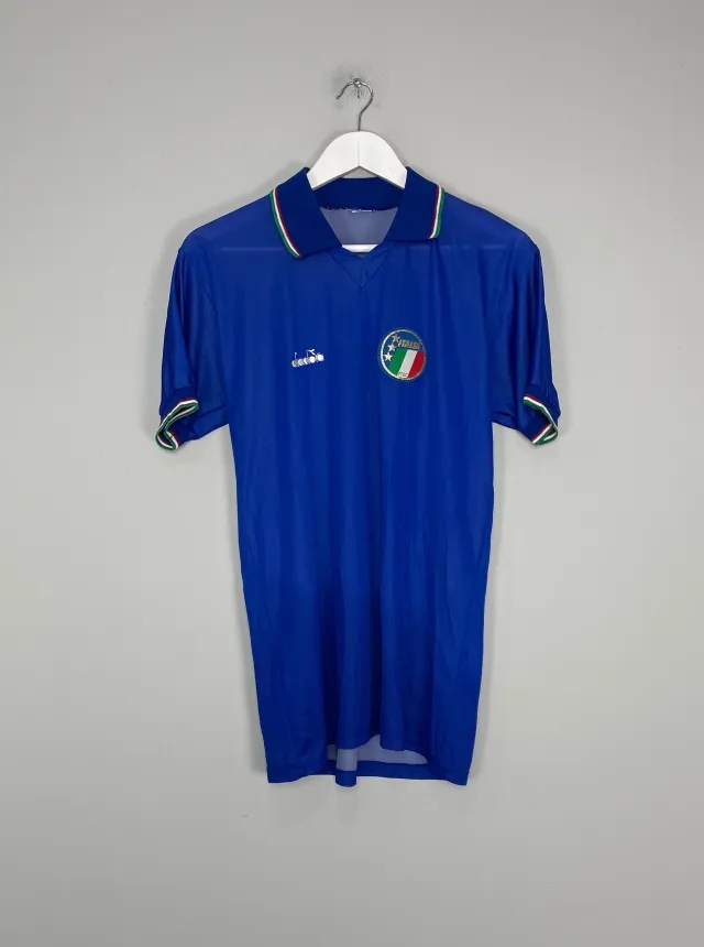 1986/90 ITALY HOME SHIRT (S) DIADORA | Cult Kits