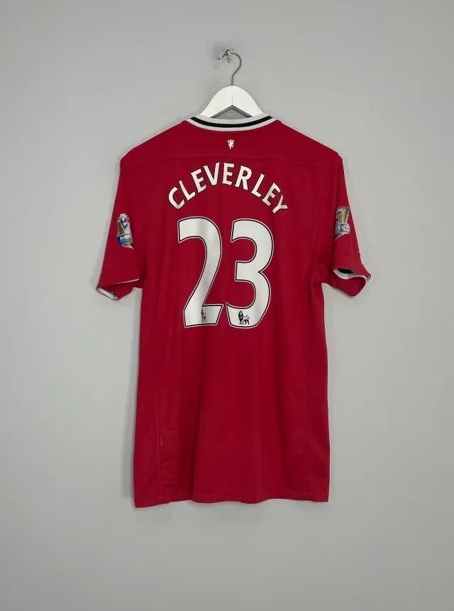 2011/12 MANCHESTER UNITED CLEVERLEY #23 HOME SHIRT (L) NIKE | Cult Kits
