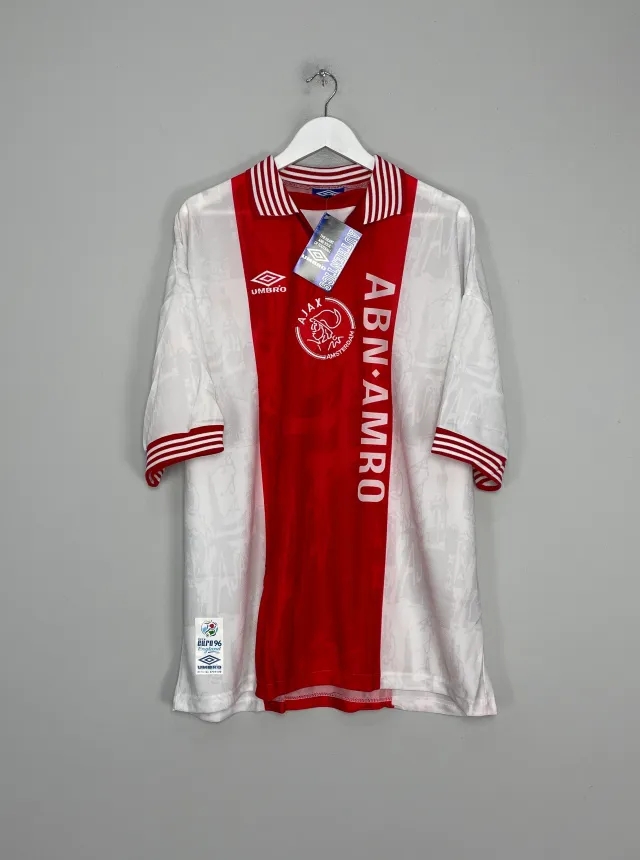 1996/97 AJAX *BNWT* HOME SHIRT (XXL) UMBRO | Cult Kits