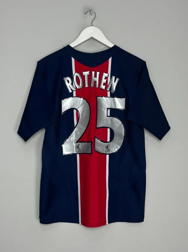 2005/06 PSG ROTHEN #25 HOME SHIRT (S) NIKE | Cult Kits