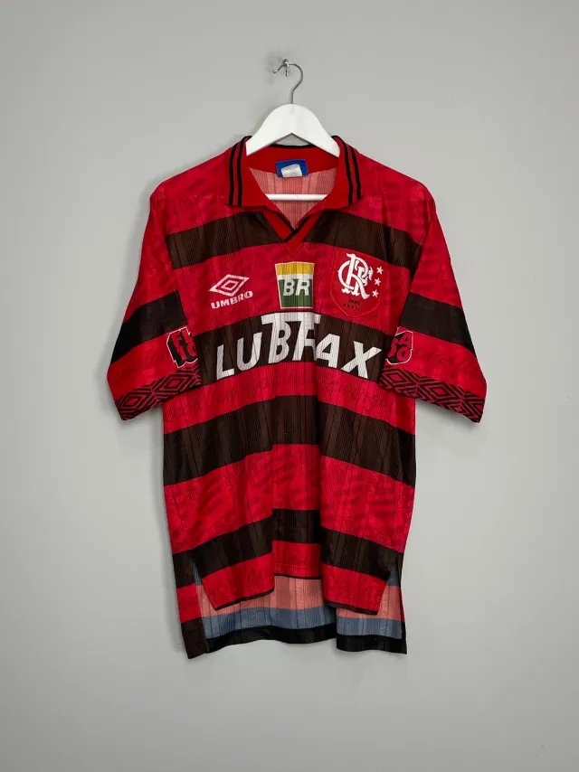 1995/96 FLAMENGO *CENTENARY* HOME SHIRT (XL) UMBRO | Cult Kits