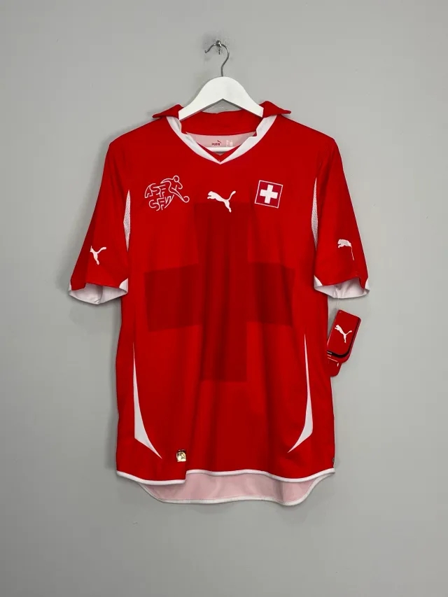 2010/12 SWITZERLAND *BNWT* HOME SHIRT (M) PUMA | Cult Kits