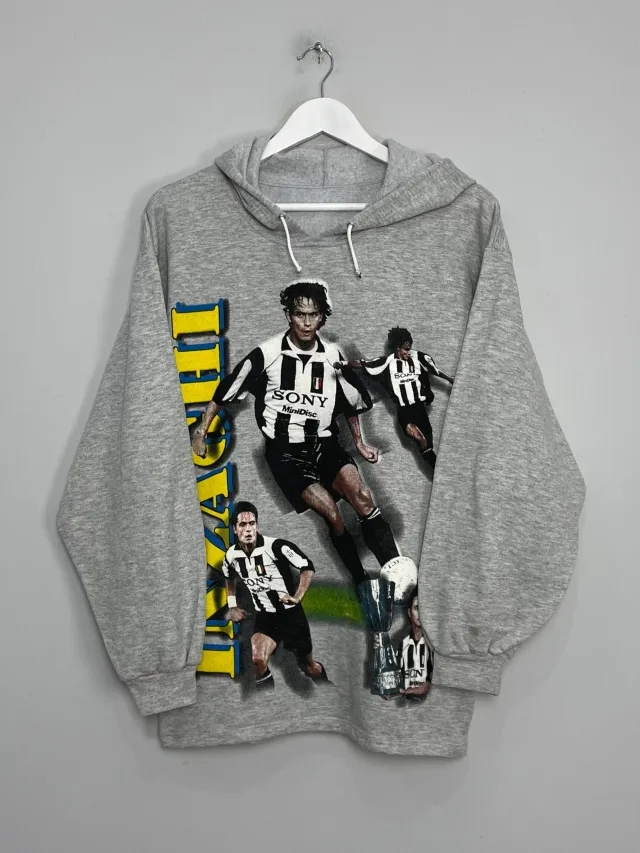 1999 JUVENTUS INZAGHI #9 HOODIE (M) BOOTLEG | Cult Kits