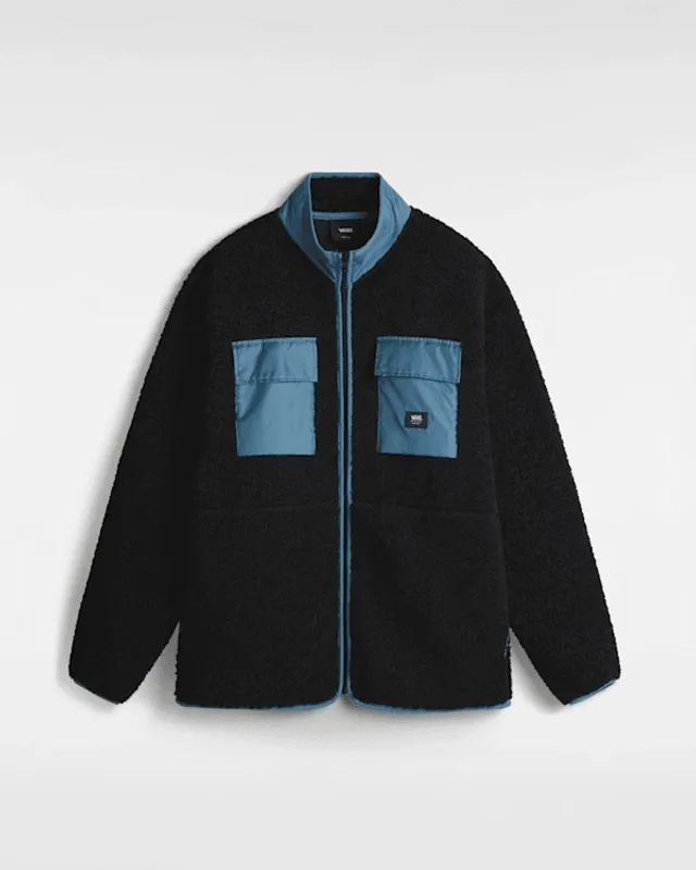 Vans - Debrusk Loose Sherpa Sweatshirt, Man, Black