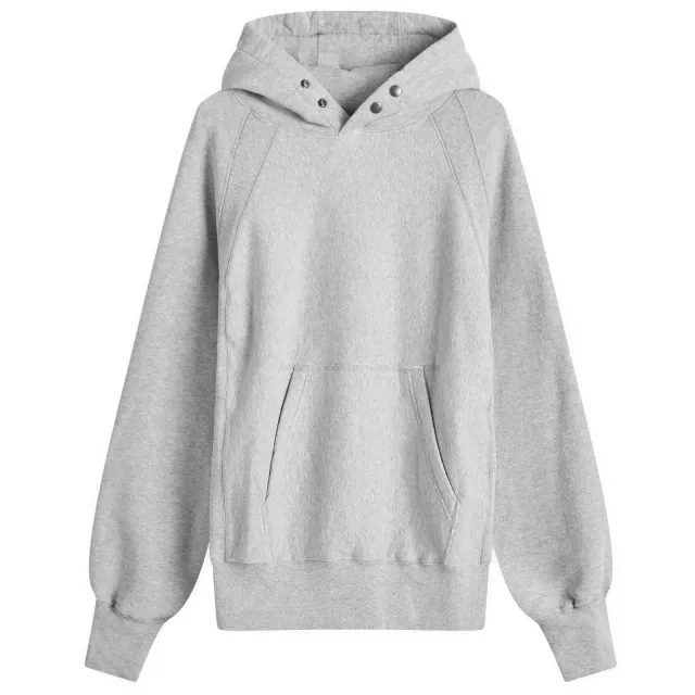 Engineered Garments Men's Raglan Hoodie Grey