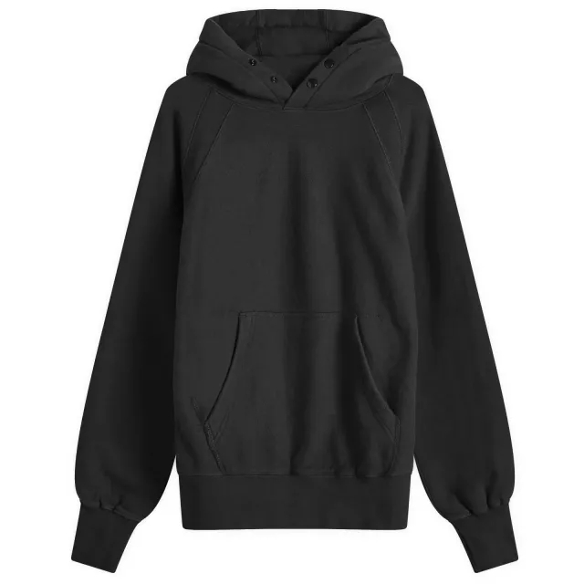 Engineered Garments Men's Raglan Hoodie Black