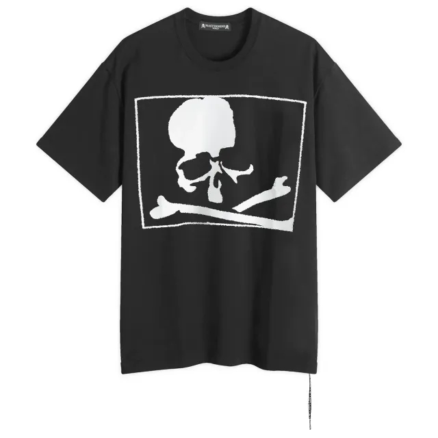 MASTERMIND WORLD Men's Blurred Skull Logo T-Shirt Black