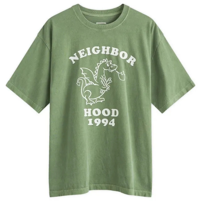 Neighborhood Men's SS-18 T-Shirt Olive Drab