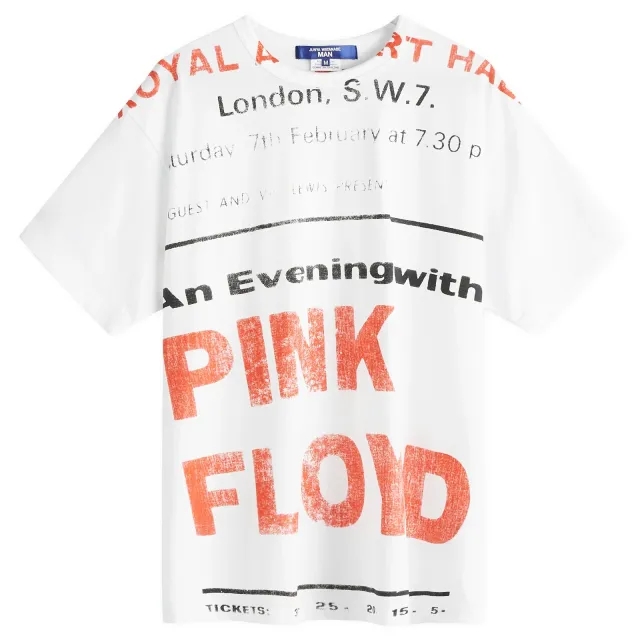 Junya Watanabe MAN Men's x Pink Floyd T-Shirt White