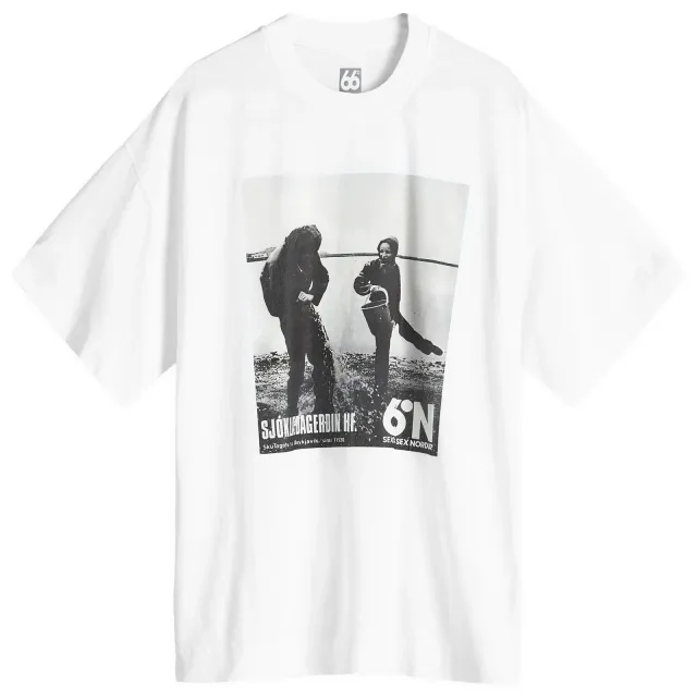 66° North Men's Heritage T-Shirt White