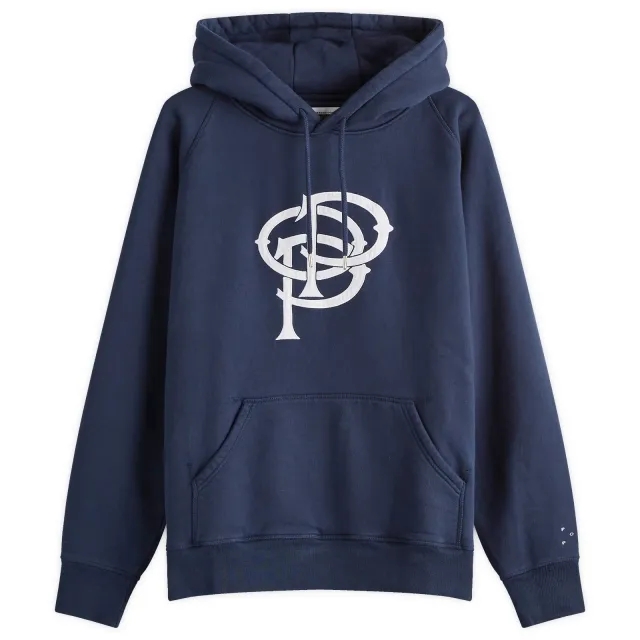 Pop Trading Company Men's Initial Hoodie Navy