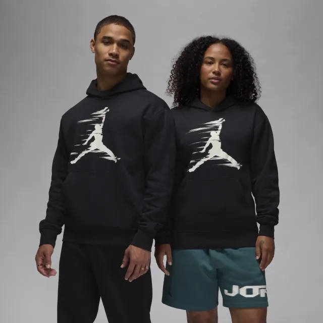 Nike Jordan MVP Men's Fleece Pullover Hoodie - Black - Cotton/Polyester