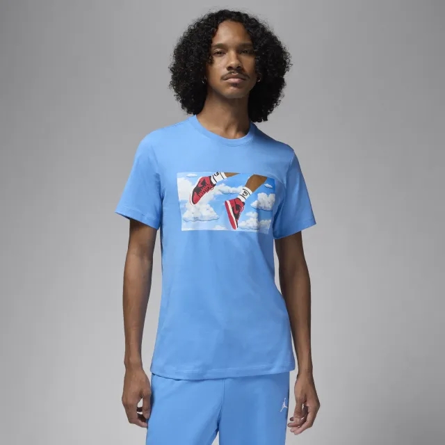Nike Jordan Flight Essentials Men's T-Shirt - Blue - Cotton