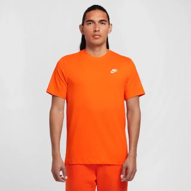 Nike Club Tee In Orange